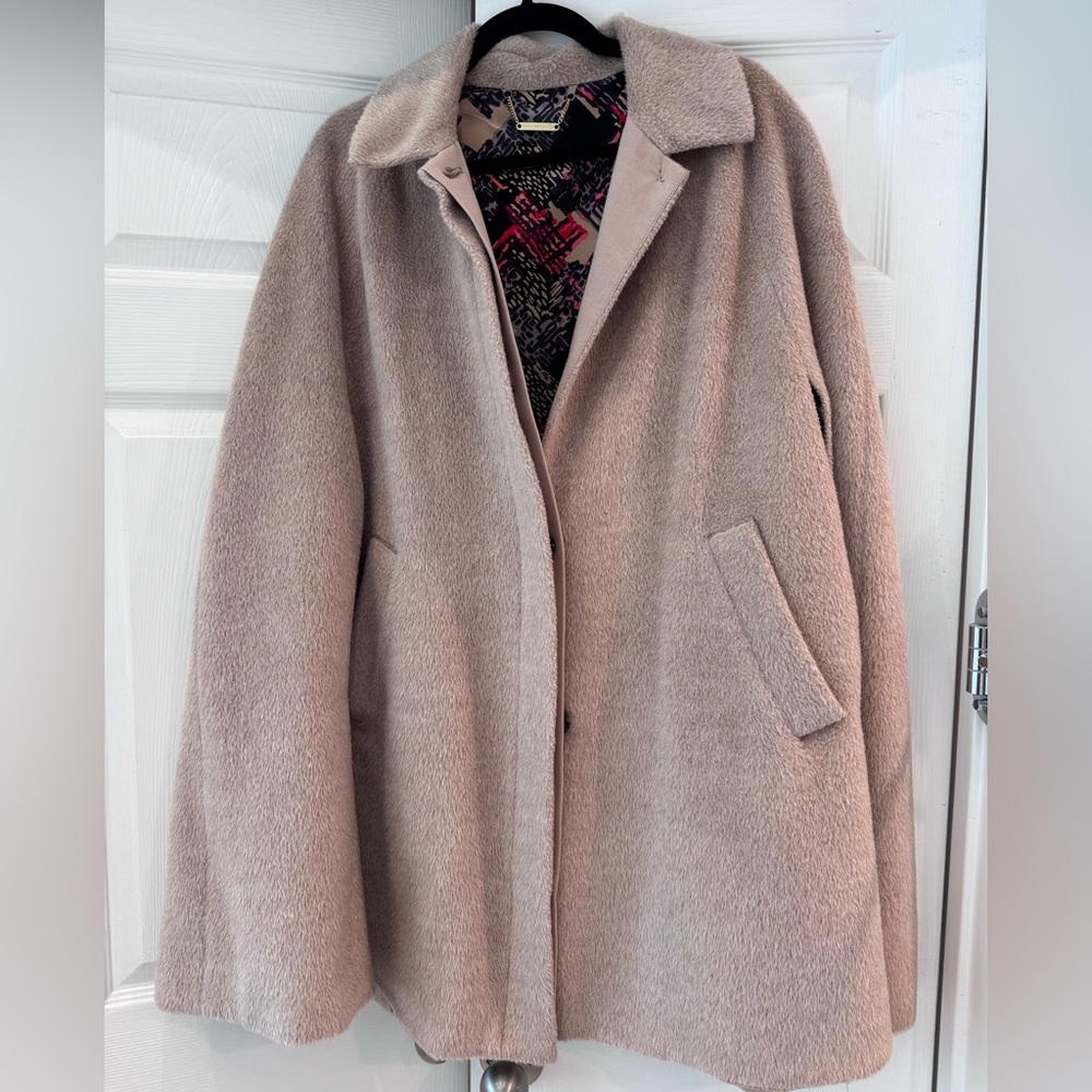 Trina Turk tan cape size M/L